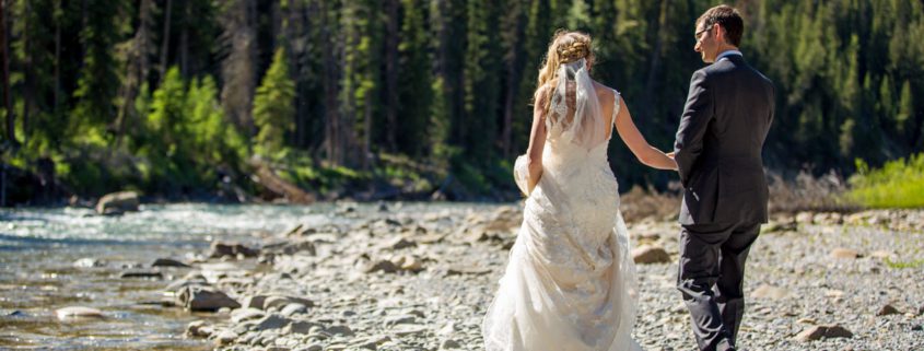near banff elopement packages alberta at The Crossing at Ghost River, wedding venue