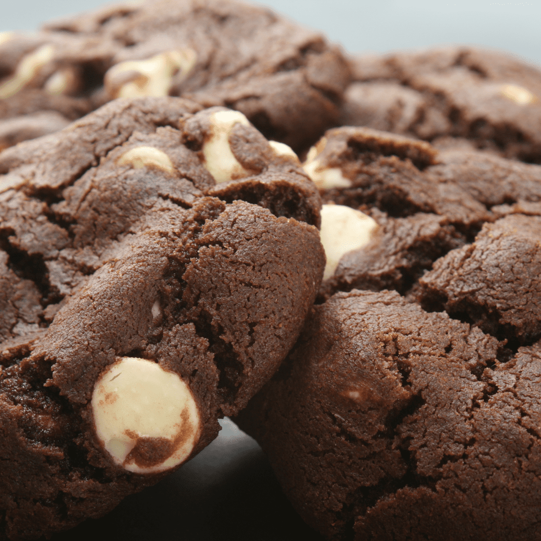 Double Chocolate Chunk Cookies