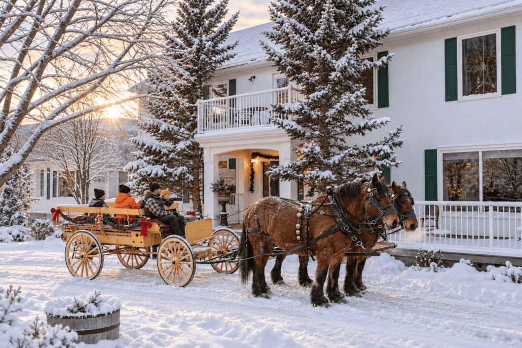 sleigh ride christmas at the crossing
